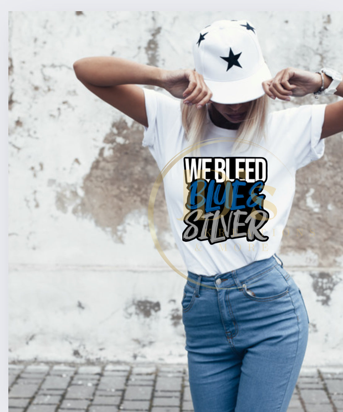 We Bleed Blue & Silver