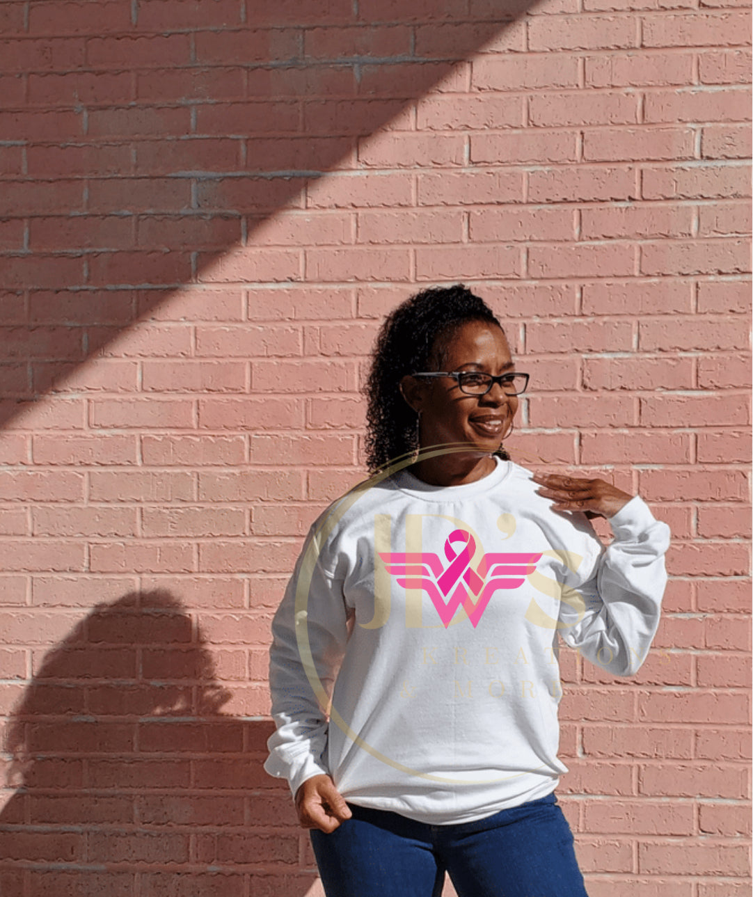 Brest Cancer W (Glitter Design)